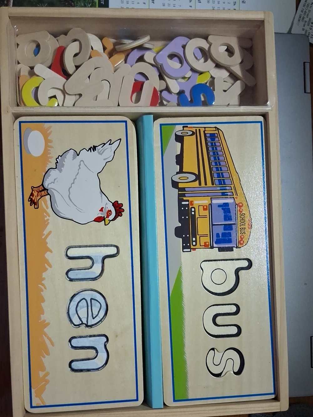 Melisaa & Doug Wooden Kids Puzzle Set